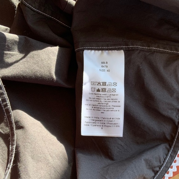 Gianni Cotton Wrap Top - Picture 10 of 11